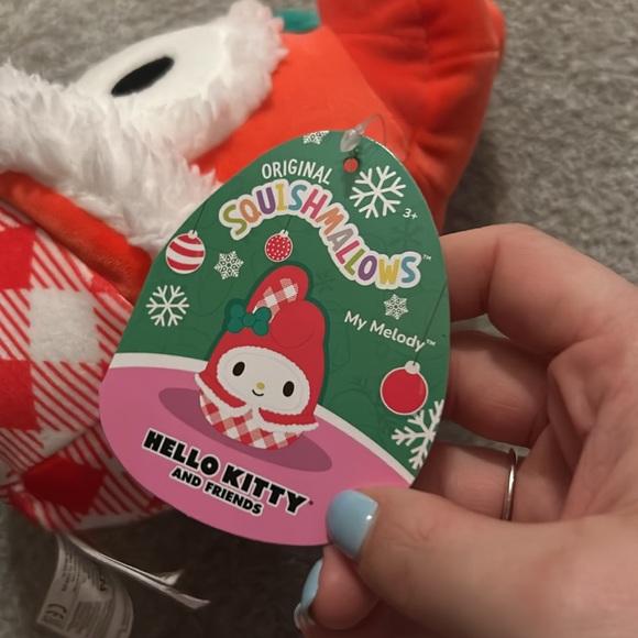 COPY NWT HELLO KITTY Squishmallow MY melody Christmas hello kitty squish Xmas - Picture 2 of 2